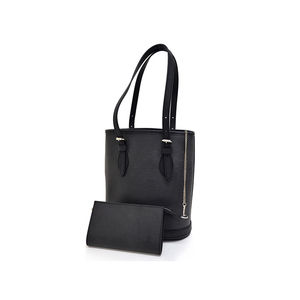 Louis Vuitton Bucket PM Empreinte Shoulder Bag Black